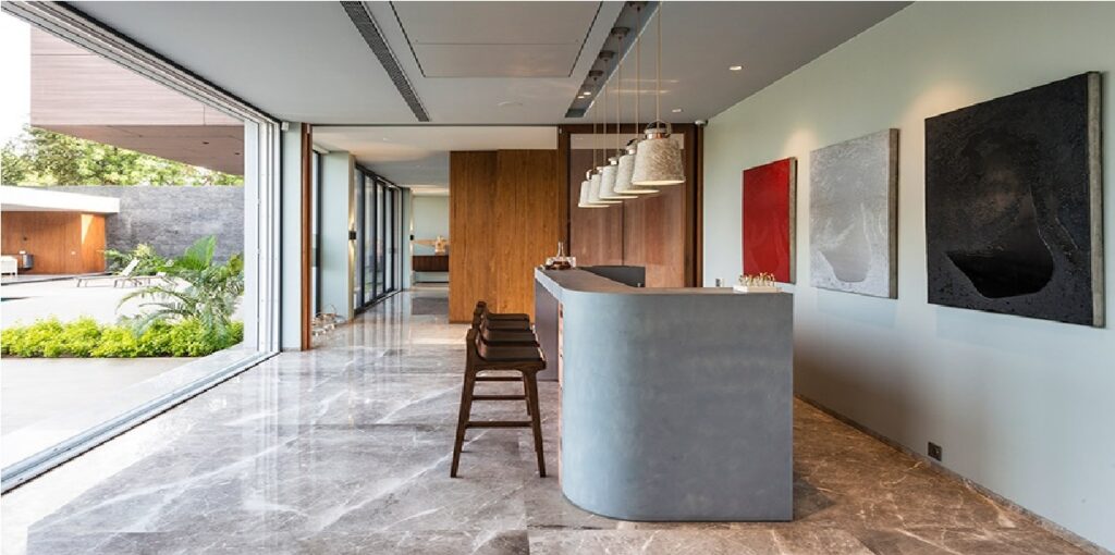 Exquisite Marble Flooring